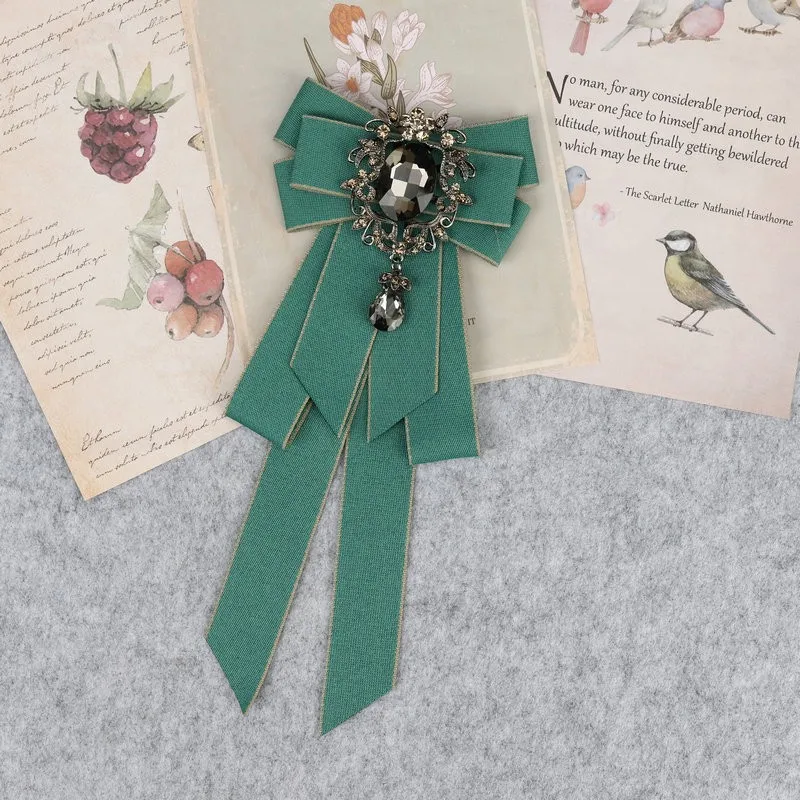 Hand Made Jungen Klassische Bowties Krawatte Band Strass Corsage Bowtie Krawatte Geschenke für Männer Hochzeit Formale Kleid Zubehör – Detail 19