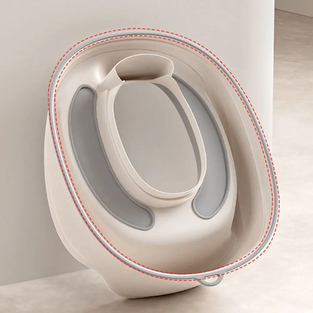 

Splash-proof Children's Toilet Seat Anti-slip Household Baby Toilet Seat Auxiliary Training Easy to Wash Toilet Seat Gasket