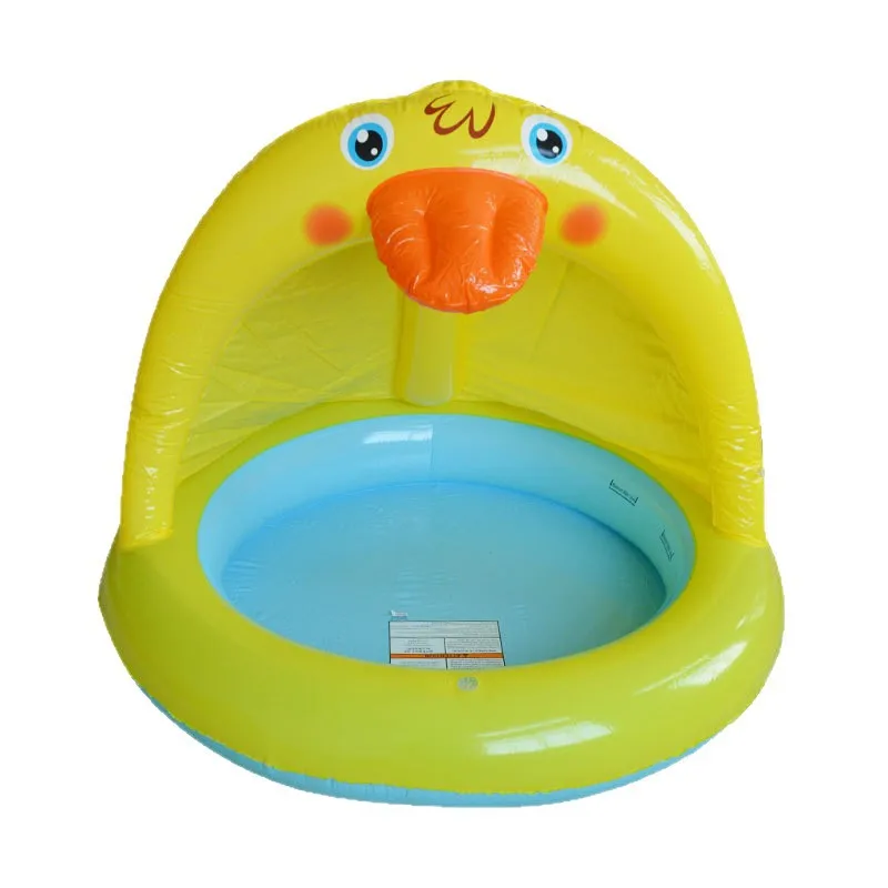 Little Yellow Duck Fountain Rainbow Fountain Shark Fountain Ocean Ball Pool Lawn Inflatable Pool