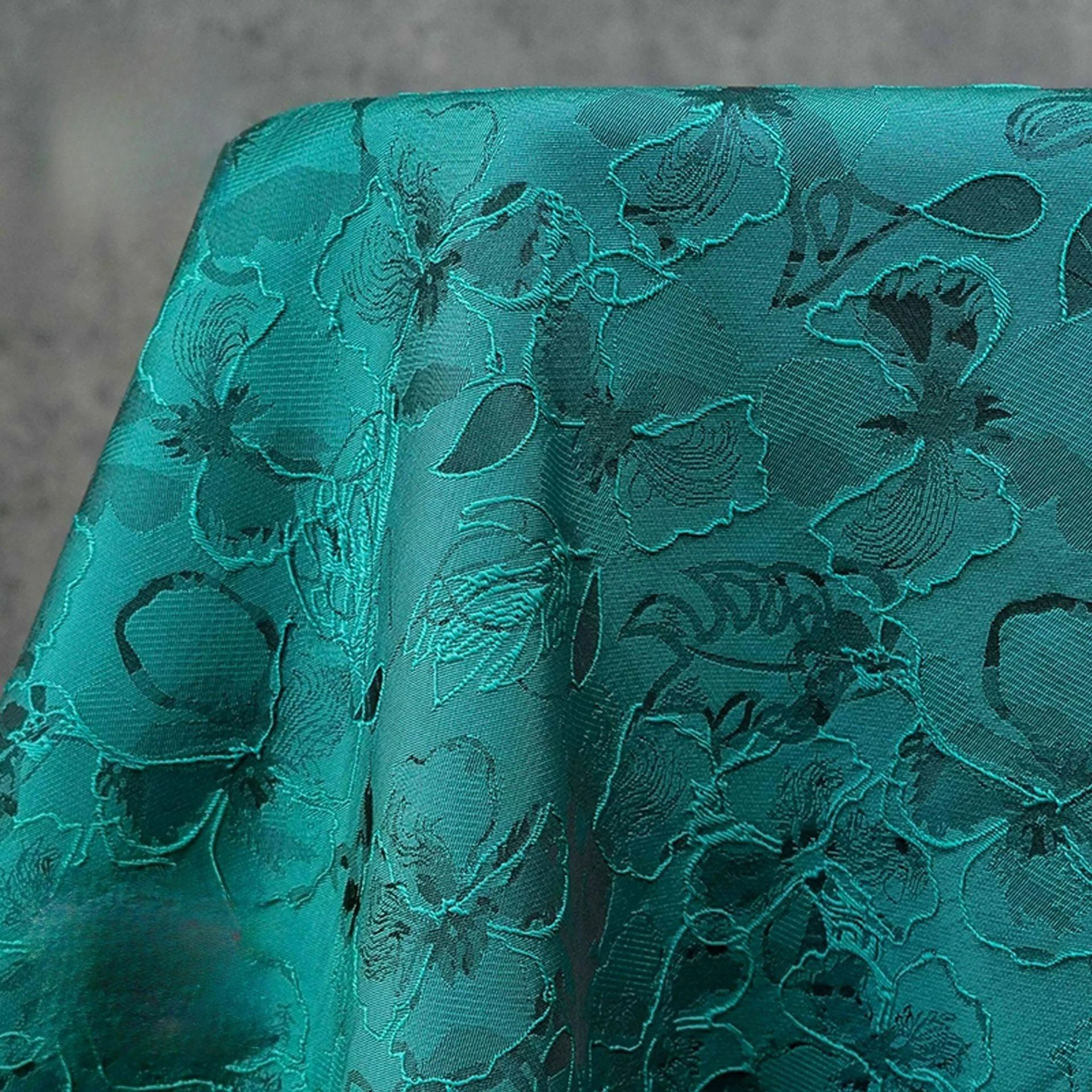 

3D Relief Abstract Floral Jacquard Fabric Fashion Dress Cheongsam Suit Luggage Bag Handmade Sewing Fabric