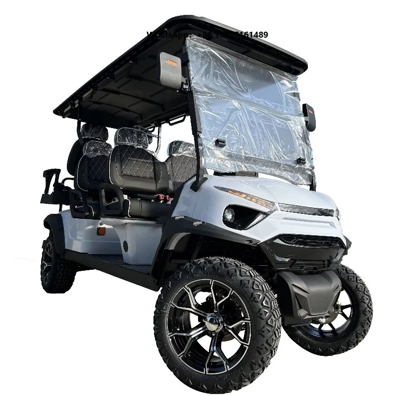 2024 New Designed Factory Price Luxury Modern 6 Person Electric Golf Cart 6 Seater LXM