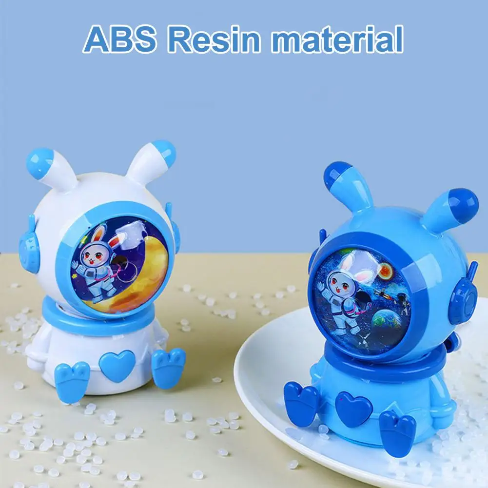 Portable School Sharpener Lightweight Kid Sharpener Non-slip Base Cartoon Hand Manual Sharpener  Quick Sharpening