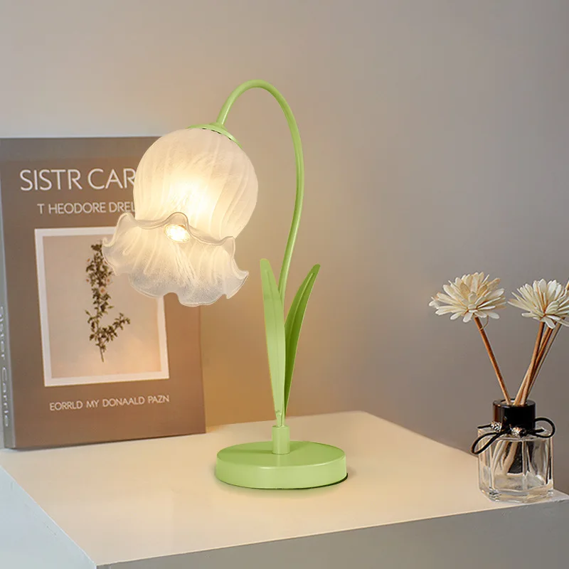 Moderne Bloem Vloerlamp Nordic Bell Orchidee Vloerlamp Voor Woonkamer Slaapkamer Hoek Decor Creativce Bed Verlichtingsarmaturen