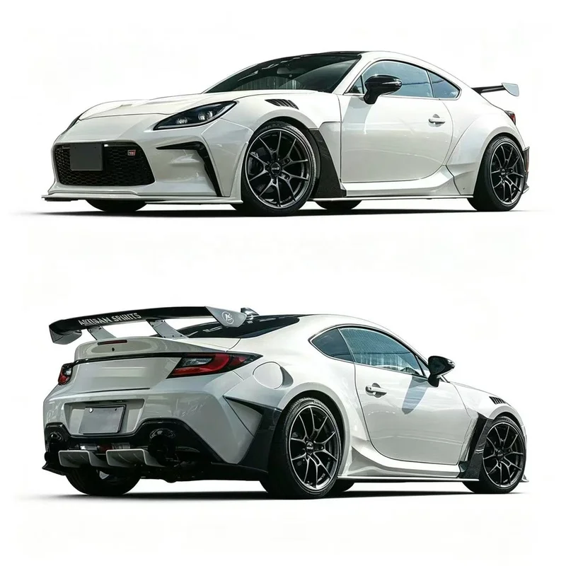 High Quality Art Style Body Kit Front Lip Side Skirt Rear Spoiler Fender Exterior Upgrade Parts Fit for GR86 BRZ