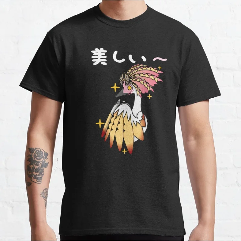 

Aknosom Vintage video game Monster Hunter cartoon Graphic T Shirts large size Adult tops S-6XL