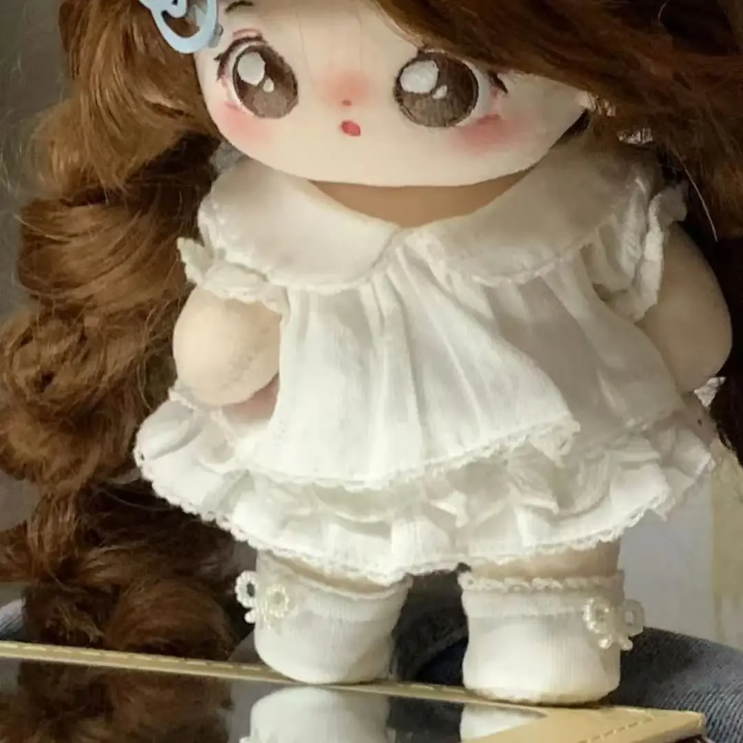 

Детская одежда 20 см, хлопковая кукольная одежда, куклы-сантиметра, сменные в чистые и милые платья, комплекты принцессы