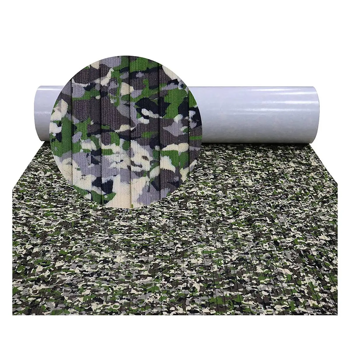 

EVA Foam Boat Marine Flooring 47.24X17.71 Inch,Jungle Camo Boat Decking Boats Self-Adhesive Non Slip Deck Boat Flooring