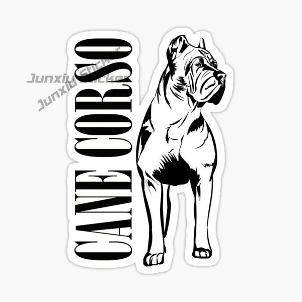 

Castro Dog CANE CORSO Italian Brave Dog Car Sticker Vinyl Self-Adhesive Decorative Decal