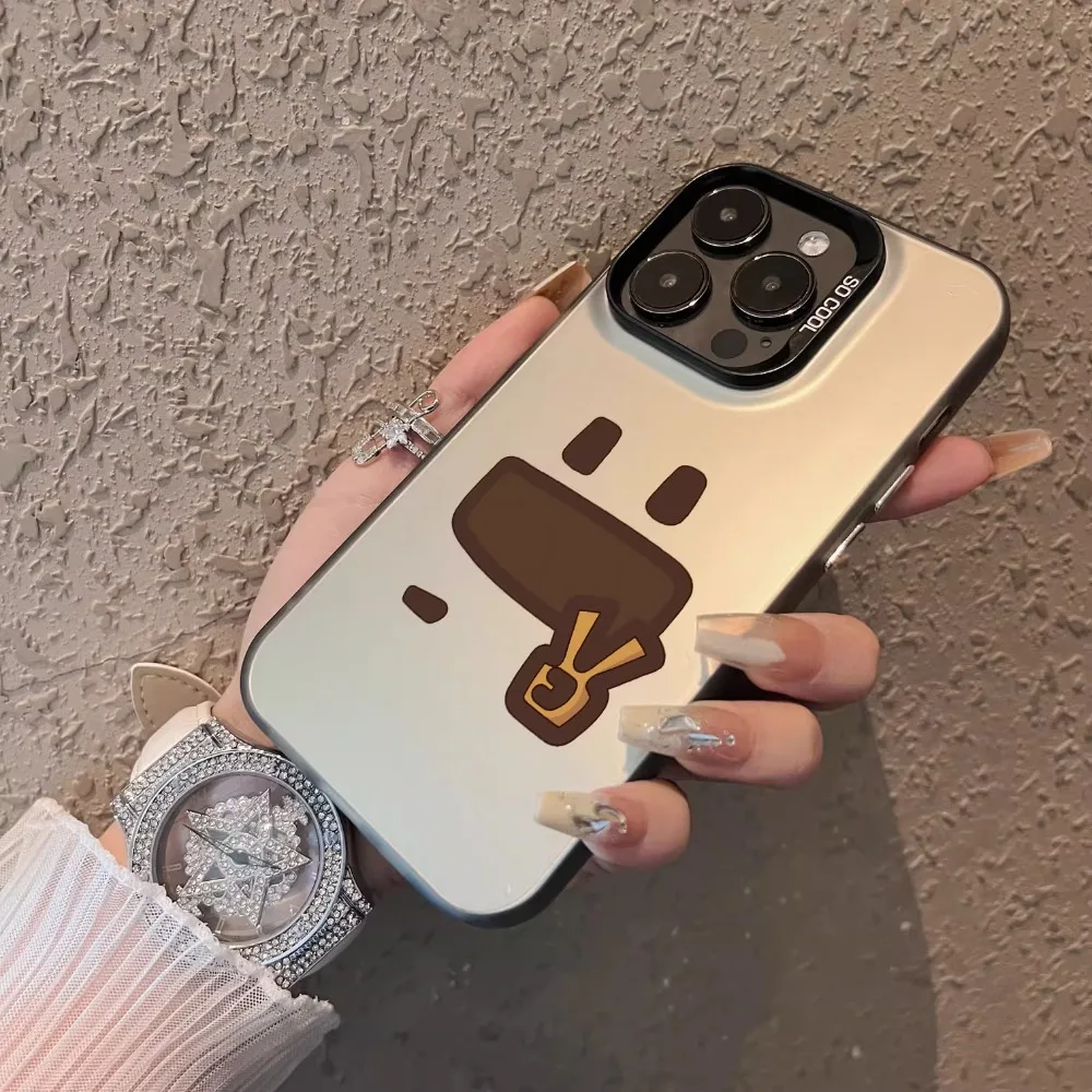 

Expression pattern phone case for iPhone 16 15 14 13 12 11 Pro/ Max/Plus shock-proof rear cover anti-fingerprint
