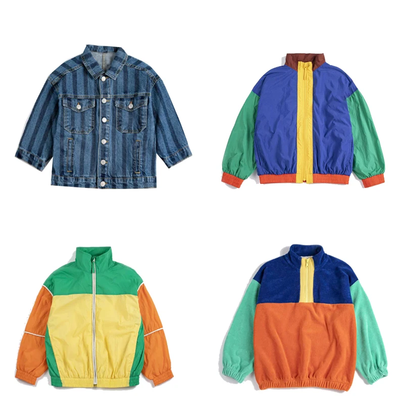 

kids jacket 2026 new spring boys girls cute print coat child teen fashion outwear tops clothing