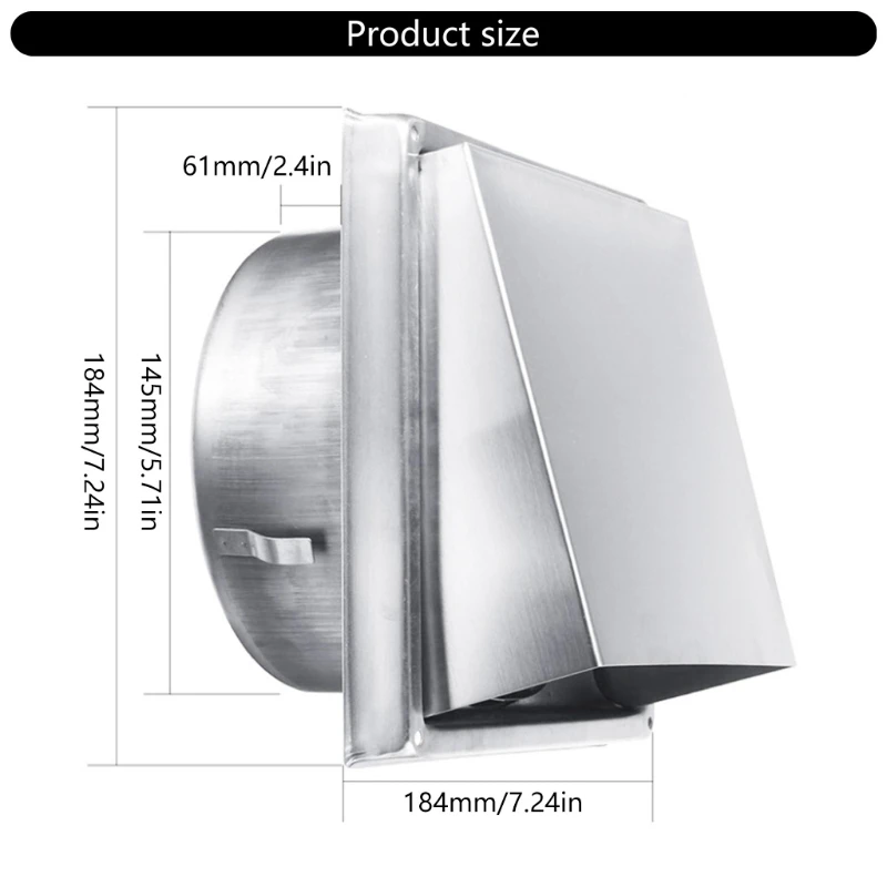 Plafond mur ventilateur étanche ventilation ventilation d'échappement