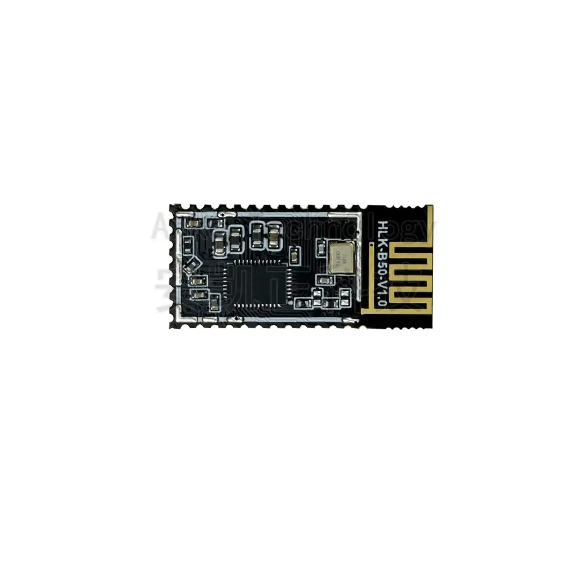 HLK-B50 Bluetooth Serial Port Module supports BR/EDR and BLE dual-mode Bluetooth 5.0, with BLE master-slave integration