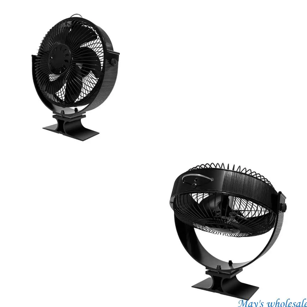 

Heat Powered Stove Fan Heat Circulation Fan for Wood Stove No Batteries Required 448A