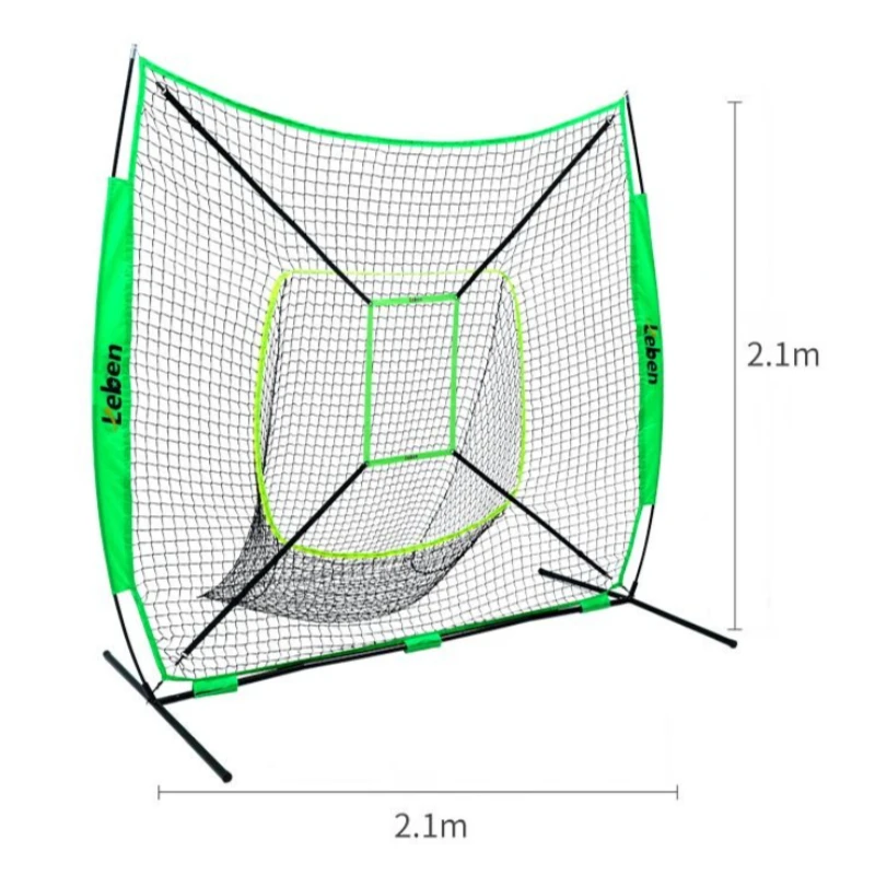 Portable Baseball Training Net Beginner Practice Baseball Rebound Net Durable Baseballs Nets Professional Sports Equipments