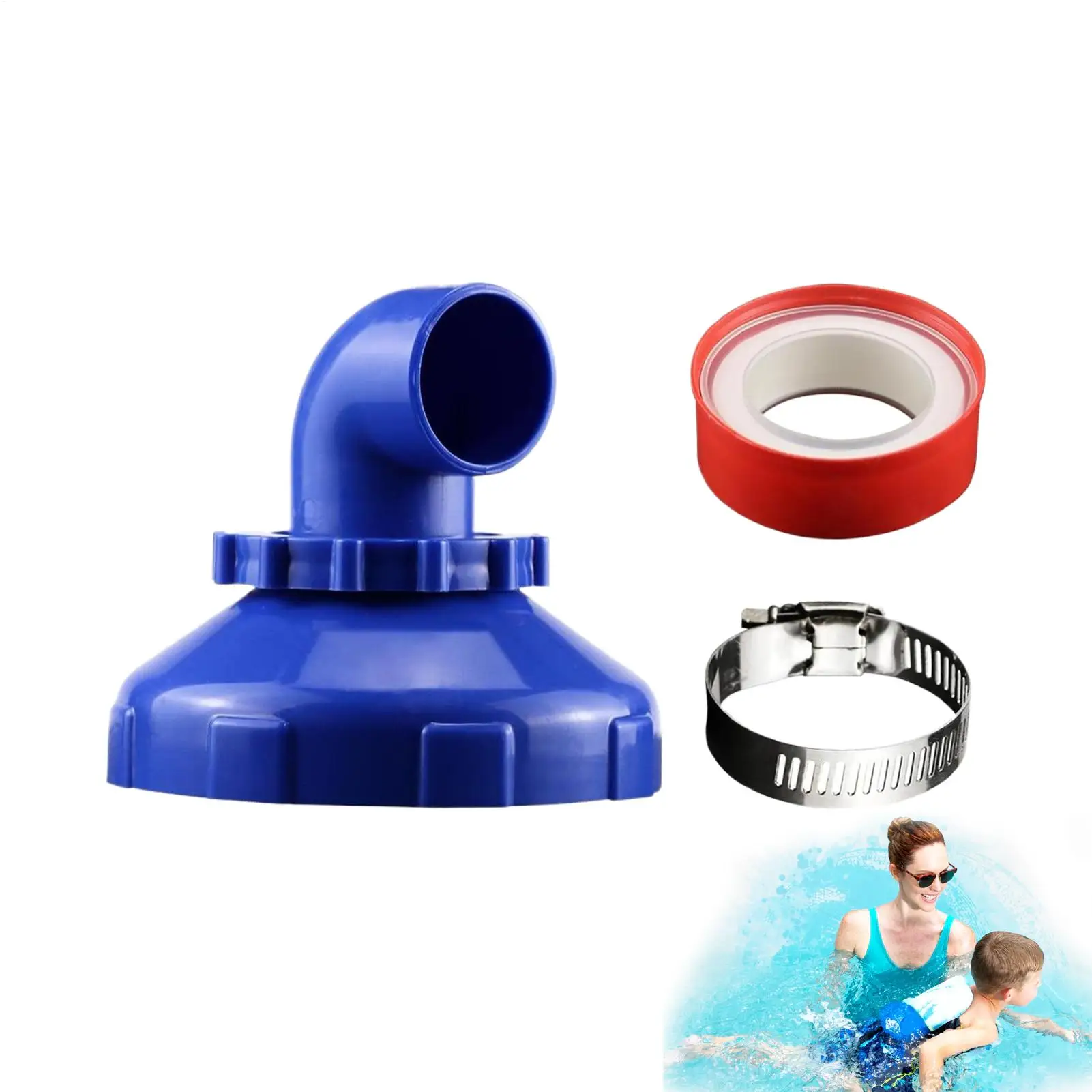 

Сменная насадка для бассейна, поворотная на 360 градусов насадка-распылитель для спа, запасная часть, герметичное быстрое соединение, аксессуары для носика для спа