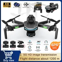 2024 New L800 PRO Drone FPV 4K HD ESC Dual Camera GPS 5G 3-Axis Brushless Optical Flow Obstacle Avoidance Quadcopter Drone Gift