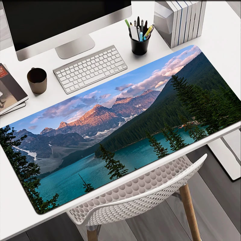 

Mouse Pad Beautiful Scenery Large Keyboard Mousedesk Pad non-slip Rubber Gaming Mousepad Laptop Mouse XXL Carpet Game Table Mata