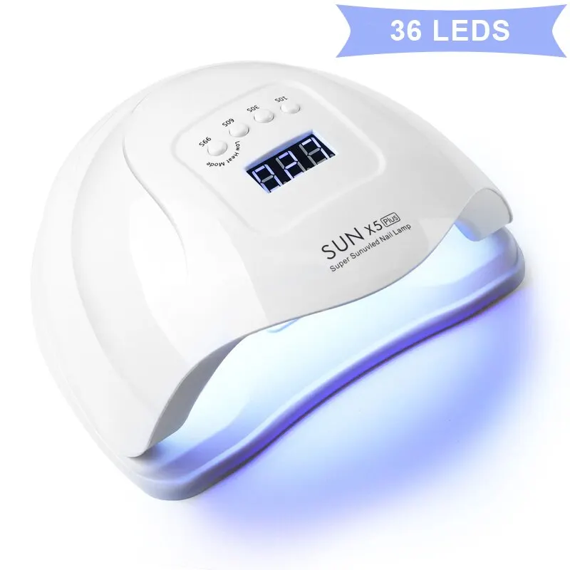 Sun X5 Plus UV LED Lamp For Nail Manicure 36 LEDS Professional Gel Polish Drying Lamps With Timer Auto Sensor Equipment Tools