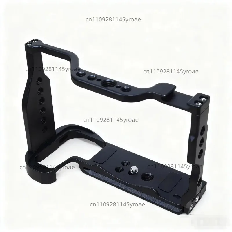 Camera Cage for Nikon Z50 II(Z50 Mark II),Aluminum Alloy Protective Frame,Quick Release Plate Handle Mount Accessory Rig