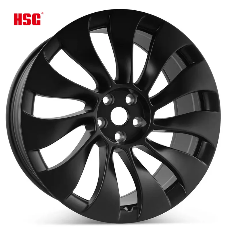 

New Modified Car Custom CNC Forged Alloy Wheel Hub Size 20-inch Aluminum Wheel with Bright Black Surface Rim