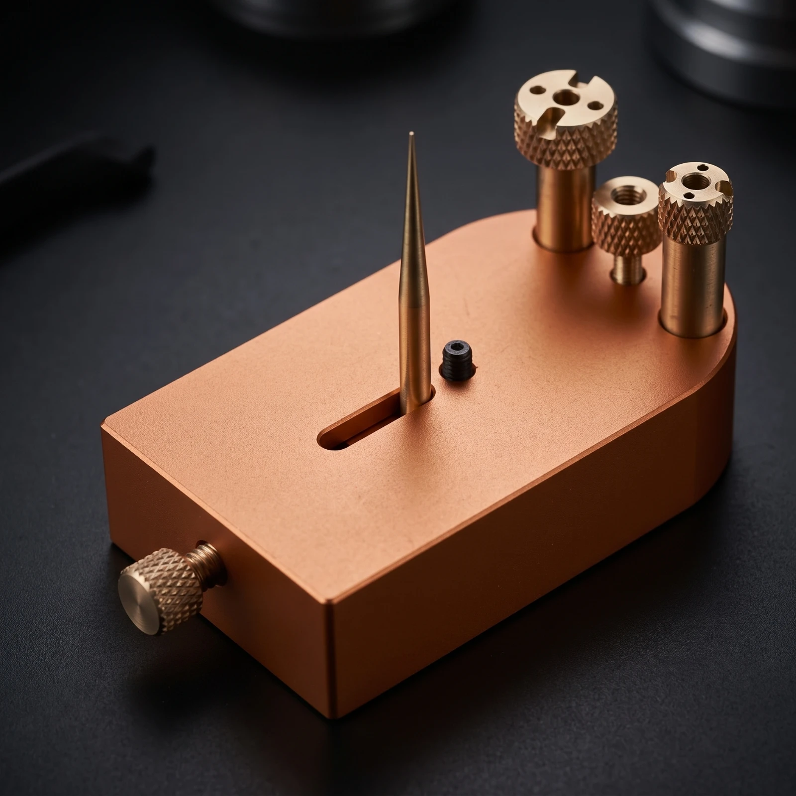 Watch Balance Stand Compact Watch Balance Holder Hairspring Stand Metal Watchmaking Tool Long-Lasting for Watchmakers, Workshop
