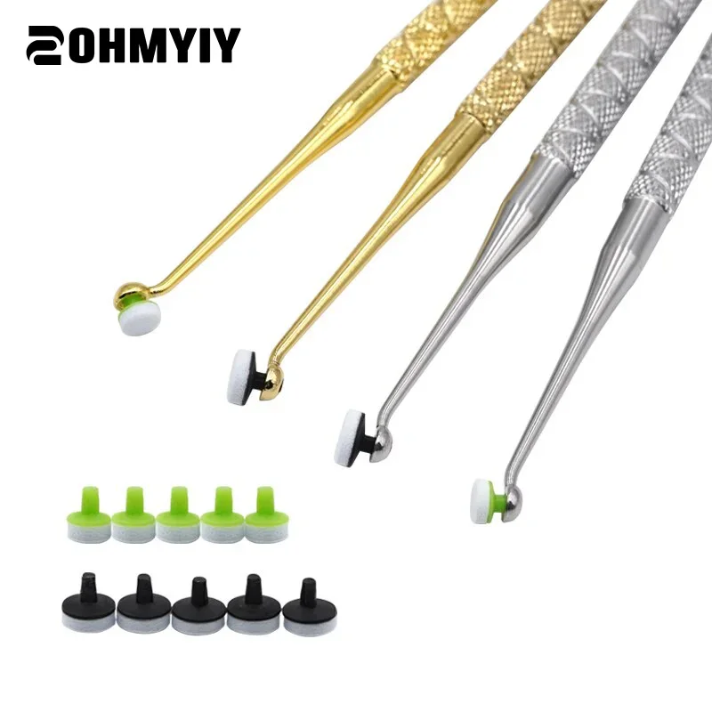 

Dental Resin Filling Kit Molding Tools Light Cure Resin Filling Spatula Mixing Handle And Foam Pads Kit Teeth Whitening Tool