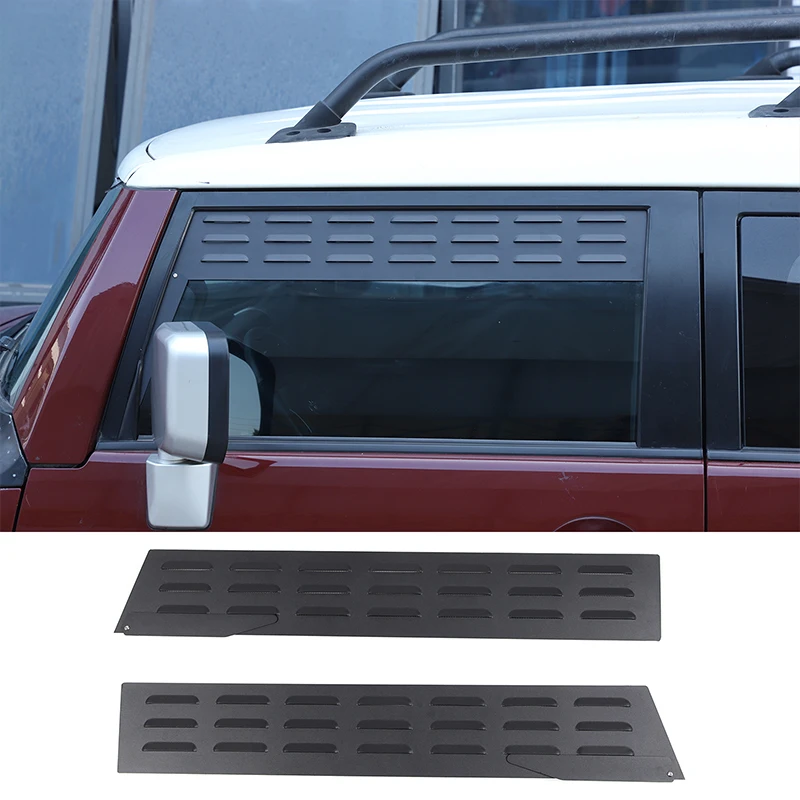 

For Toyota FJ Road Cruiser 2007-2021 front window ventilation shutters Front row ventilation vents Aluminum alloy 2pcs
