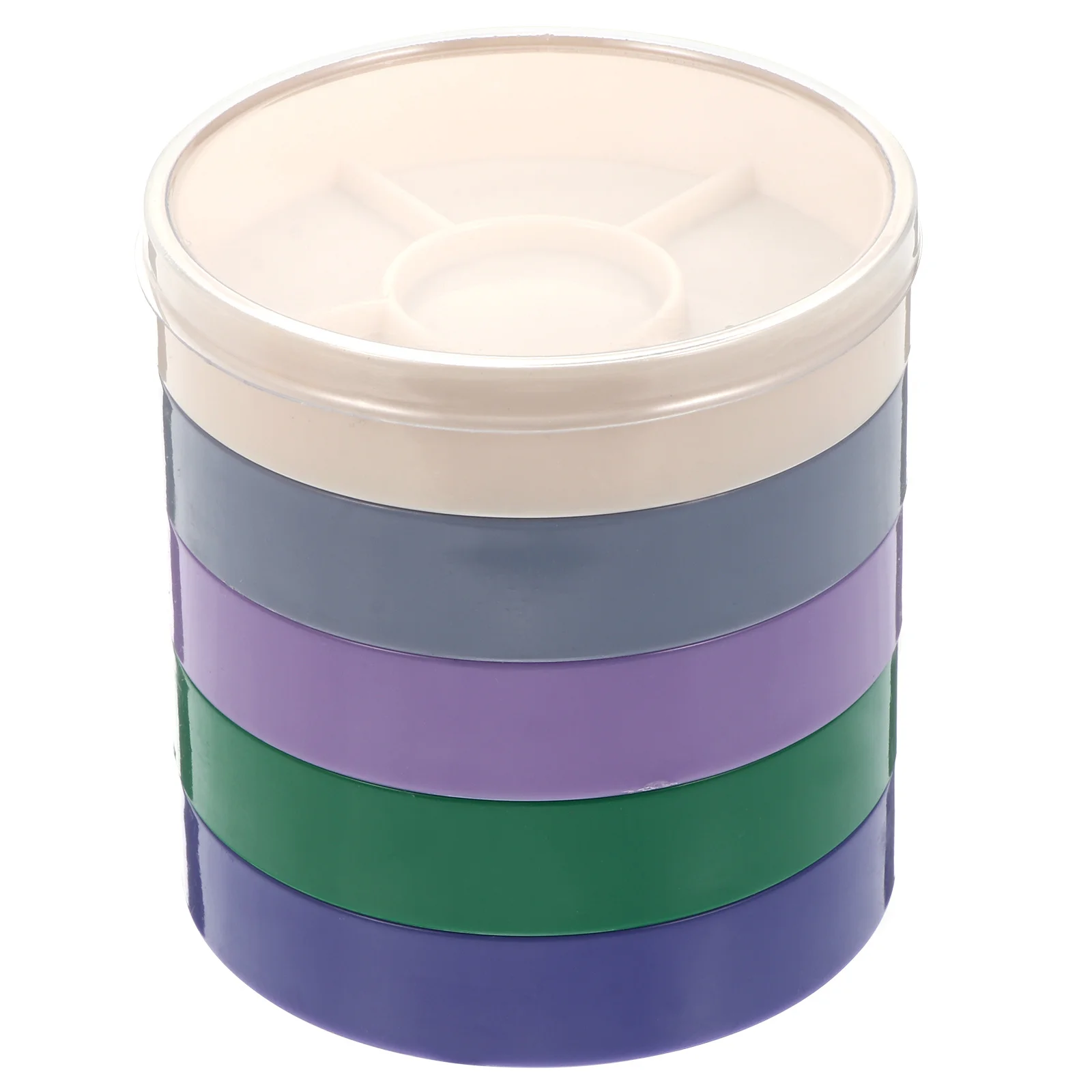 صينية تخزين أجزاء الساعة مكونة من 5 طبقات، منظم متين لملحقات صانع الساعات، أدوات إصلاح الساعة، حقيبة تخزين صينية