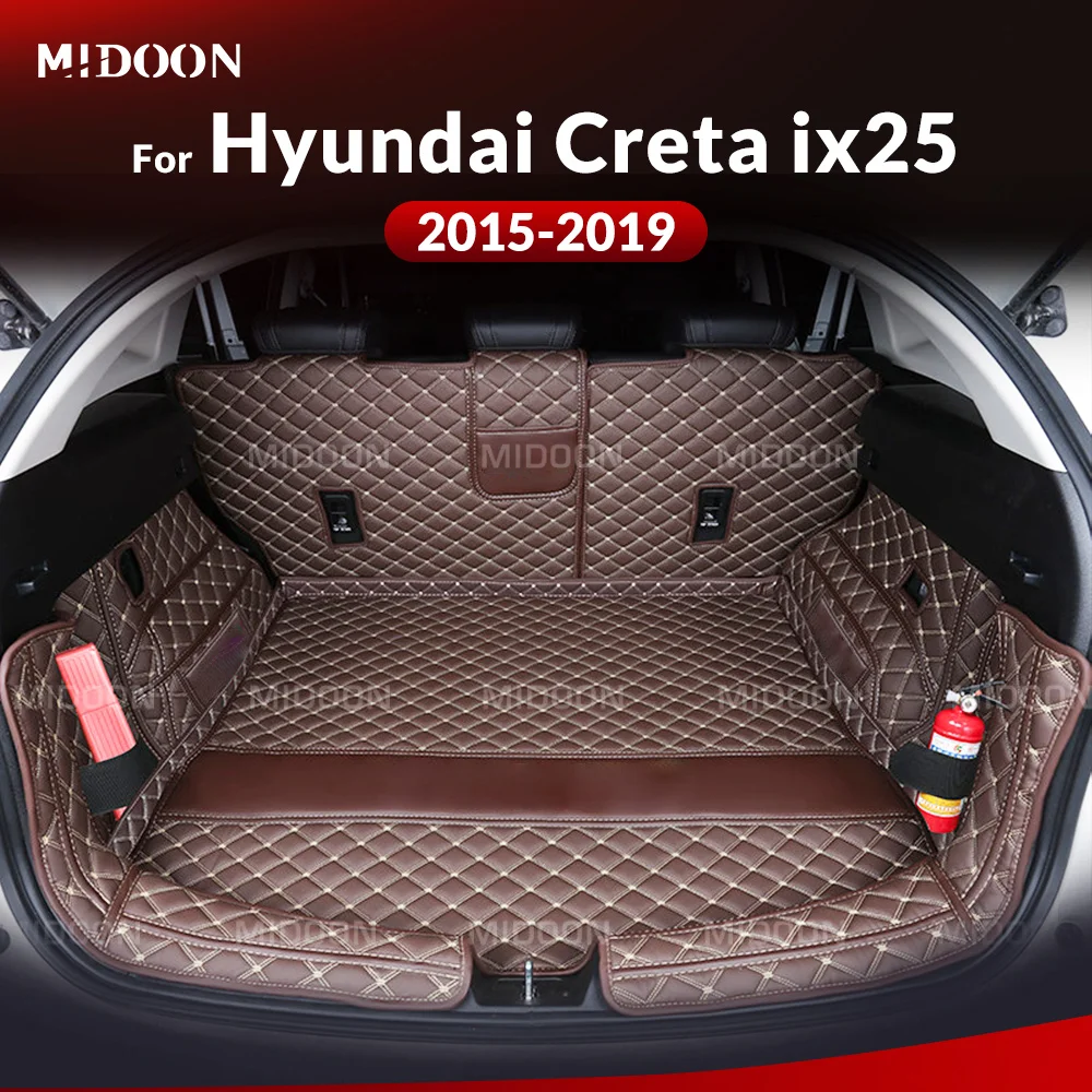 MIDOON For Hyundai ix25/creta 2015-2019 18 17 16 Auto Full Coverage Trunk Mat Car Boot Cover Pad Interior Protector Accessories