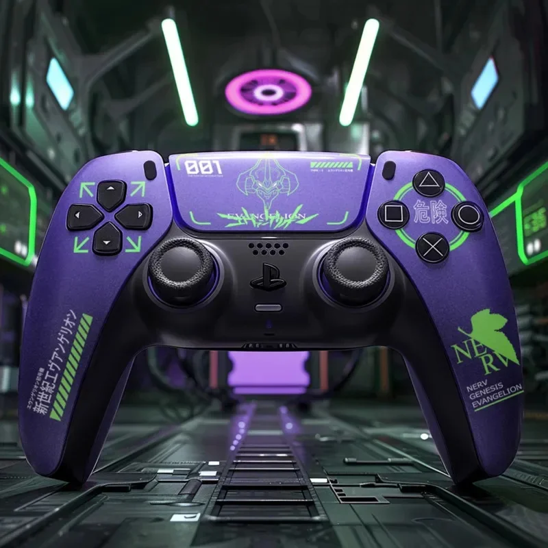 

For PS5 Controller Evangelio 01 Replacement Shell DualSense Case DIY Accessories