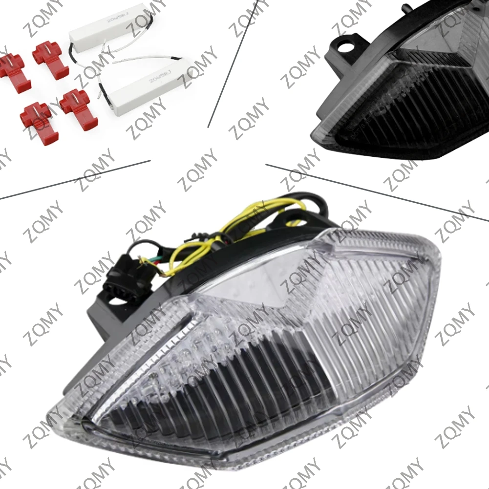 

Motorcycle Integrated LED Taillight E-Mark Tail Light Turn Signals Lamp For Kawasaki 2010 2011 Ninja ZX10R / Z1000 2011-2012