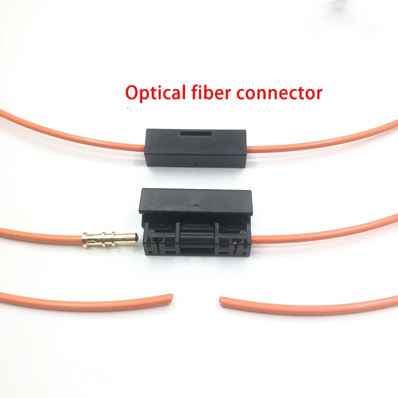 

MOST automotive fiber connector maintenance Audi fiber cable pair connector BMW fiber connector docking box