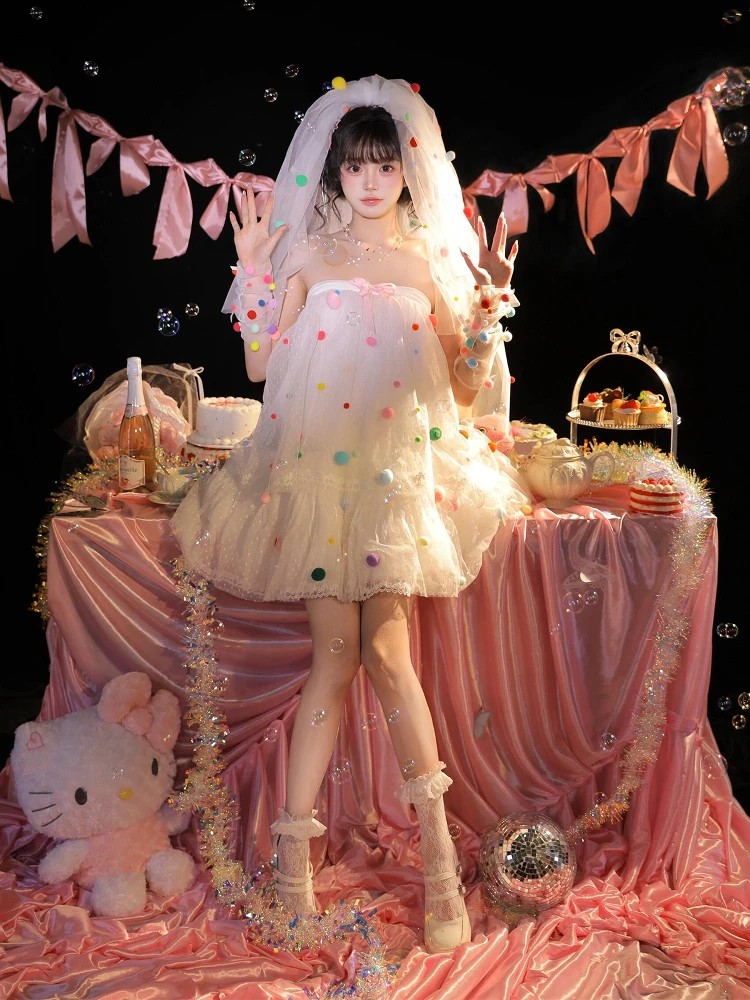 

Новинка: Элегантное короткое платье без рукавов для девочки на день рождения, утренний халат для свадьбы, маленькое платье принцессы