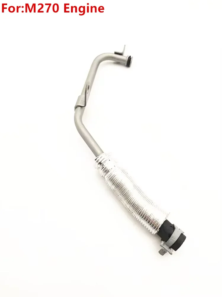 A2702030800 Turbocharger Coolant Water Line Pipe Compatible With for Mercedes‑Benz M270 Engine W176 W117 X156 Cooling System