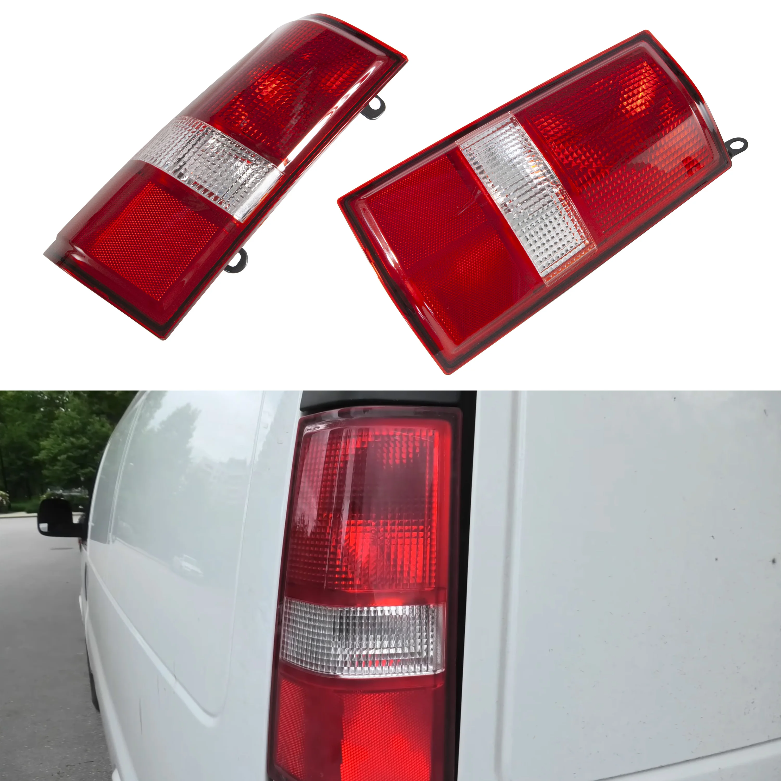 Rear Tail Signal Light Assembly Left or Right For Chevy Express 1500 2003-2014 Chevrolet Express 2500 3500 GMC Savana 2003-2023