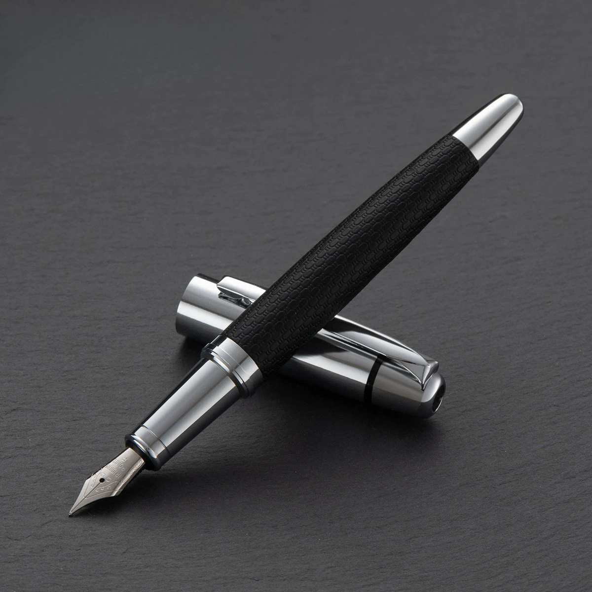

2026 new 26 bright tip pen leather classic business pen ink bag pen