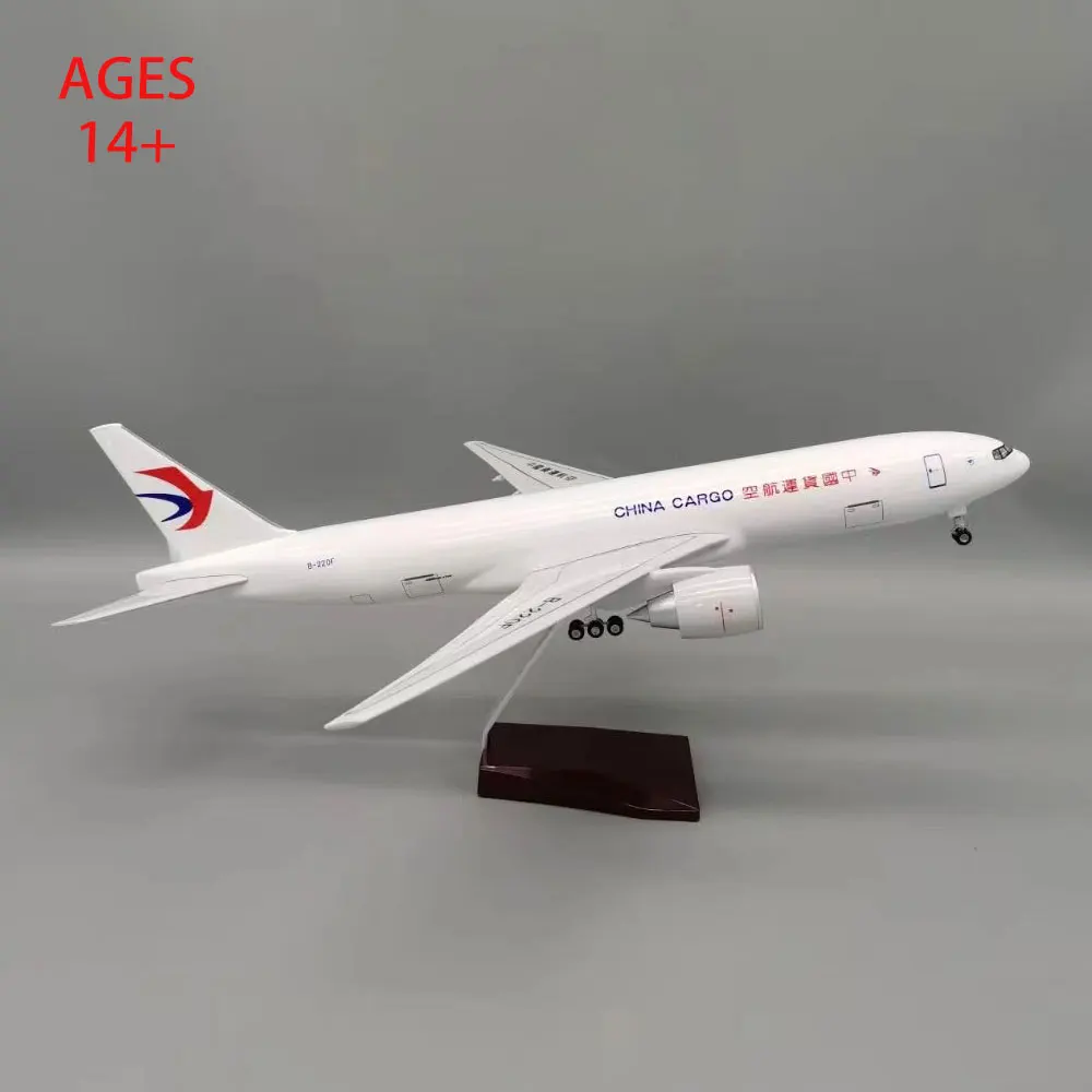 

Home Decoration Aircraft B777-200 Eastern Airlines Freighter 47cm 1/157 Scale Resin Model Airplane Collected Gift By Aviation