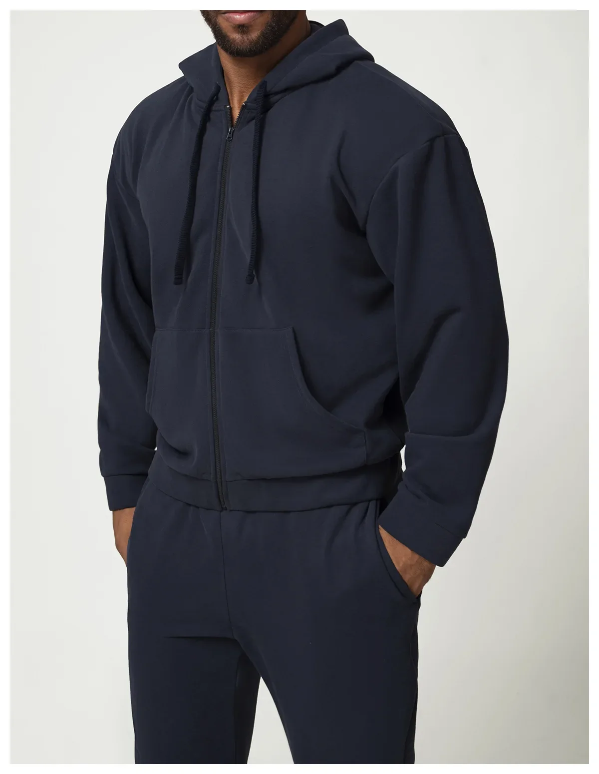 Cardigan à fermeture éclair pour homme, pull à capuche, veste de sport, veste de fitness Citywalk, veste de sport, sports de loisirs, viseur à la maison