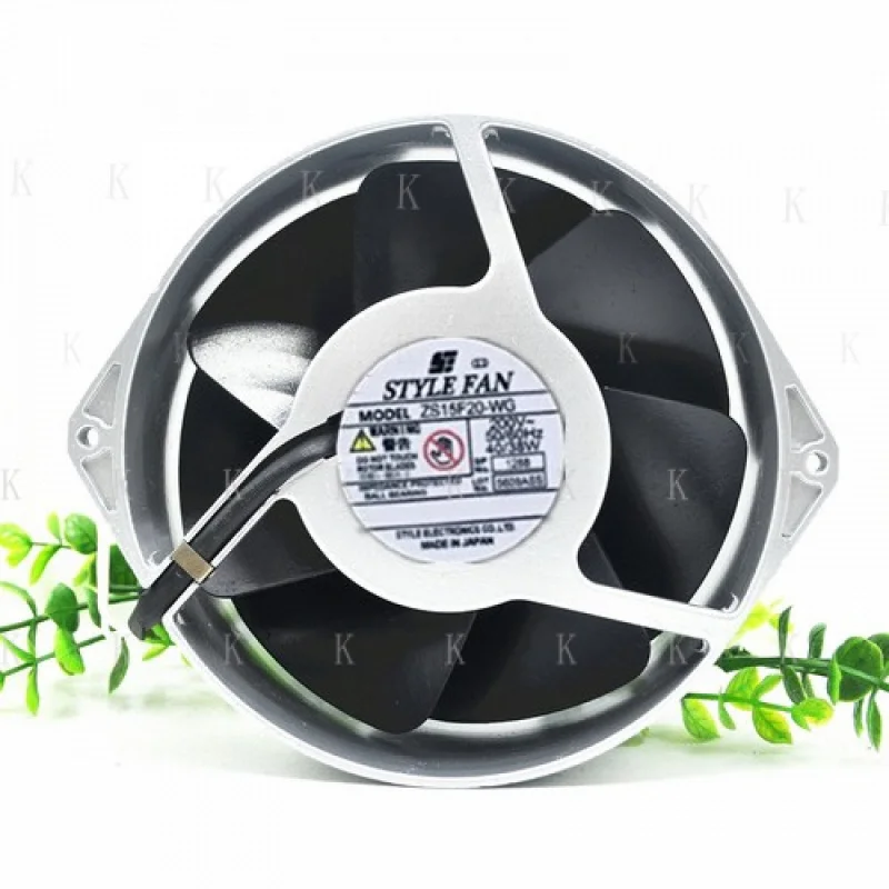 C     1pcs  FOR STYLE FAN ZS15F20 -WG AC200V 40 / 38W 15CM metal high temperature fan