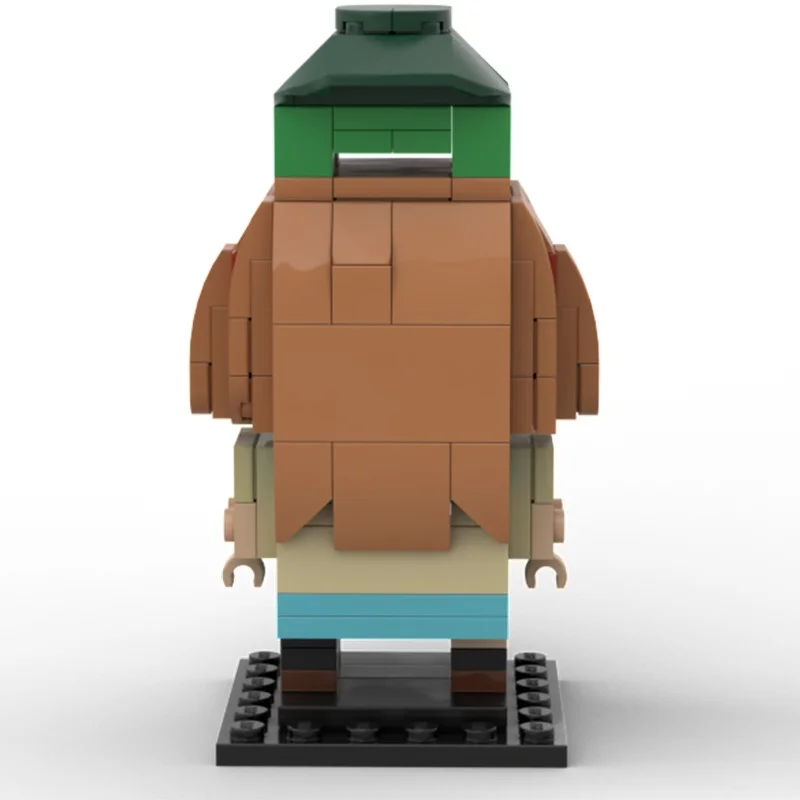 169 قطعة MOC العصبية سما Brickheadz Brickheadzed نموذج اللبنات هدية الكريسماس ألعاب البناء تجميع DIY بها بنفسك التعليم الاطفال