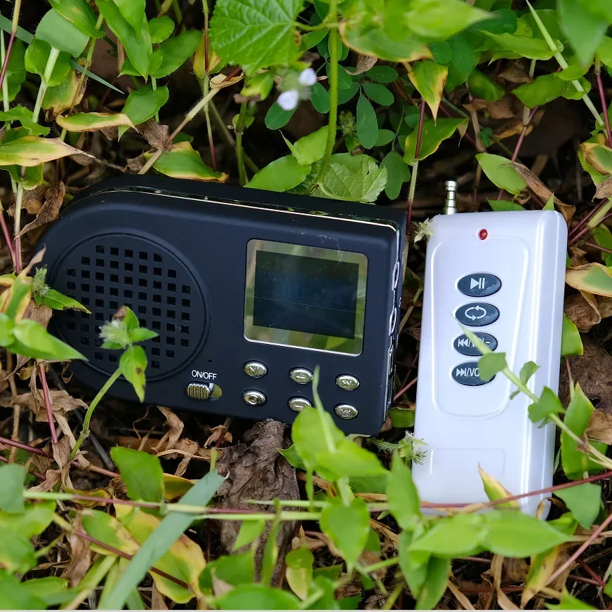 New Outdoor Digital MP3 Player Farm Sound Electronic Birdsong Device with Loudspeaker Caller Amplifier