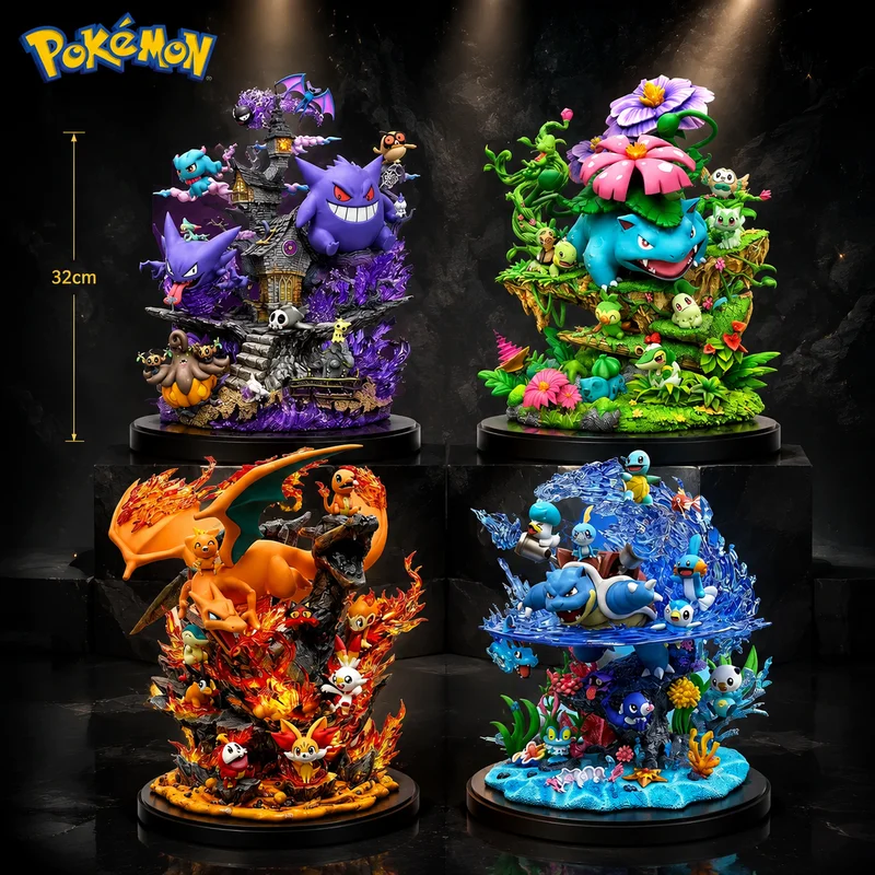 figura-pokemon-geng-gui-drago-sputafuoco-tartaruga-acquatica-famiglia-erba-rana-meravigliosa-fiore-elfo-animale-da-compagnia-32cm