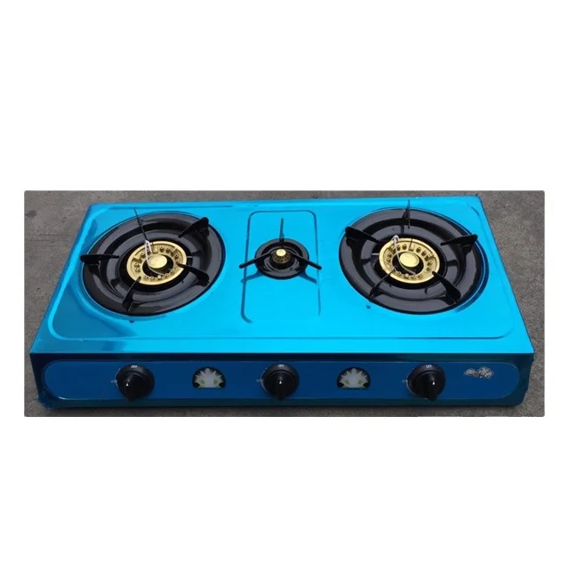 

Home Cooking Appliance Stainless Steel 2 Double Burner 3 Burner Stove