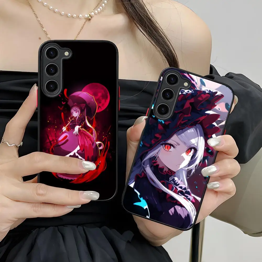 Overlord Shalltear Phone Case for Samsung Galaxy S26 S25 S24 S23 S22 S21 Plus FE Ultra Skin Feel Shockproof Cover