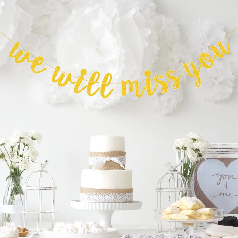 

Glitter Latte Hanging Banner for Bachelor Bunting Flash Garland