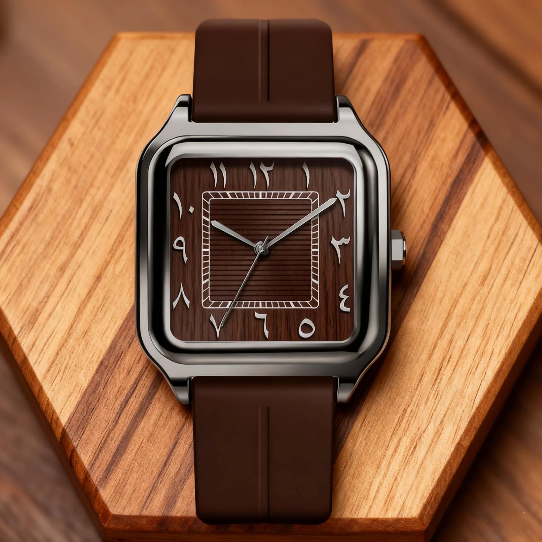 ساعة كوارتز رجالية مصنوعة في الصين مصنوعة من سبائك الفولاذ المقاوم للصدأ مقاومة للماء، مجموعة ساعات يد رجالية بتقويم أرقام رومانية #2