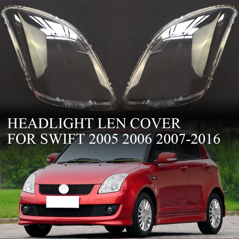 

Прозрачная крышка для объектива автомобильной фары для Suzuki Swift 2005 2006 2007 2008 2009 2010 2011-2016