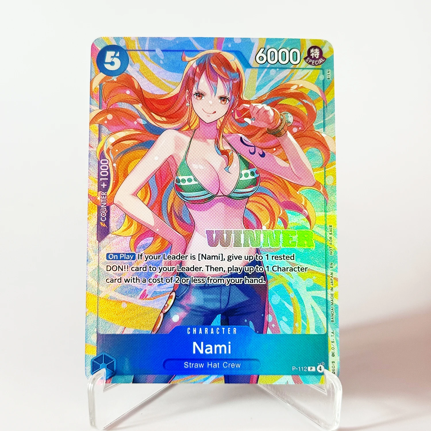 English One Piece Card Heroines Battle Winner Pack Robin/Nami/Bonney Replica Card Hobby Collectible Anime Game Cards Set of 3
