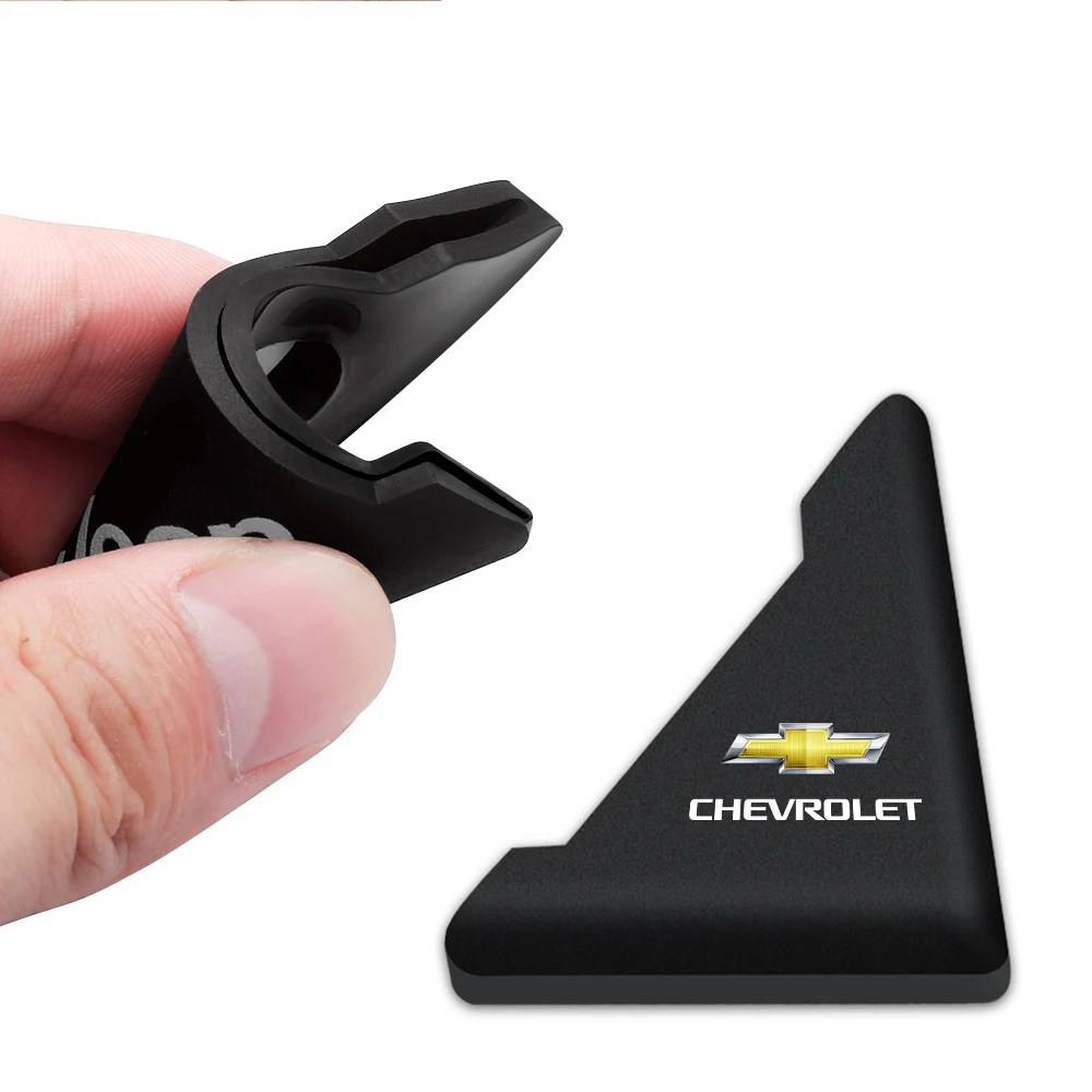 Película protectora antiarañazos para esquina de puerta de coche, de silicona, antigolpes, para Chevrolet Cruze Captiva Sonic Spark Onix Orlando