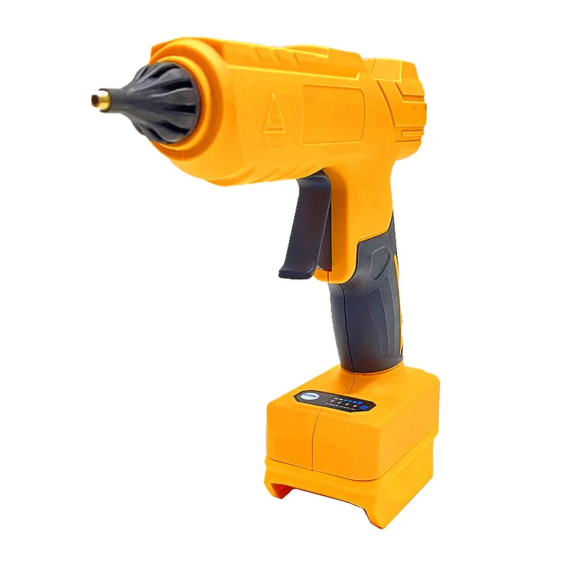 DeWALT 20V 배터리 전기 핫 접착제 총 무선 용융 접착제 총 11mm 접착제 스틱 핫멜트 용접 공기 총 전동 공구